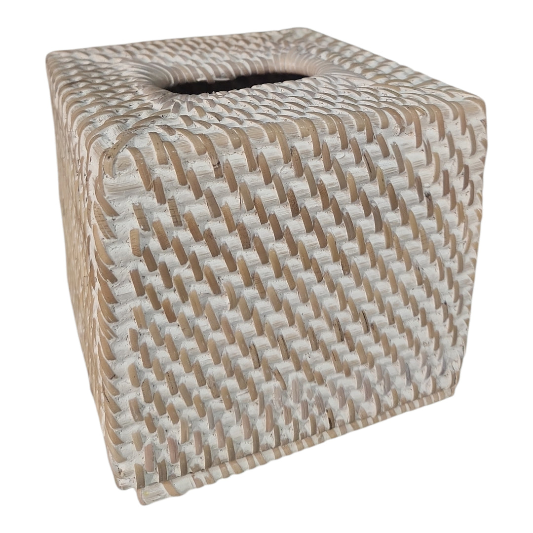 CUBIERTA RATTAN PAÑUELOS KLEENEX 14X14X13CM