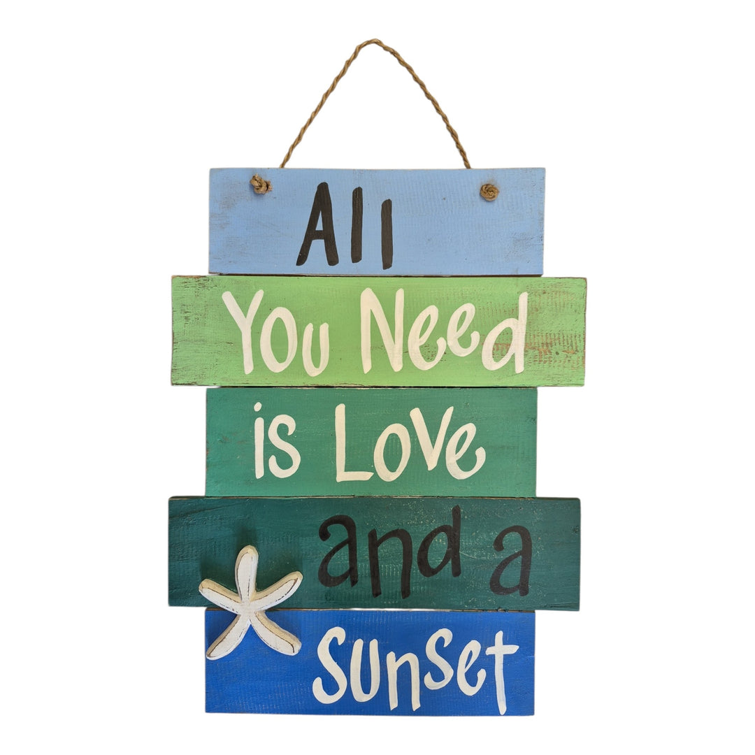 PLACA ALL YOU NEED 49x37.5x1CM COD:117932