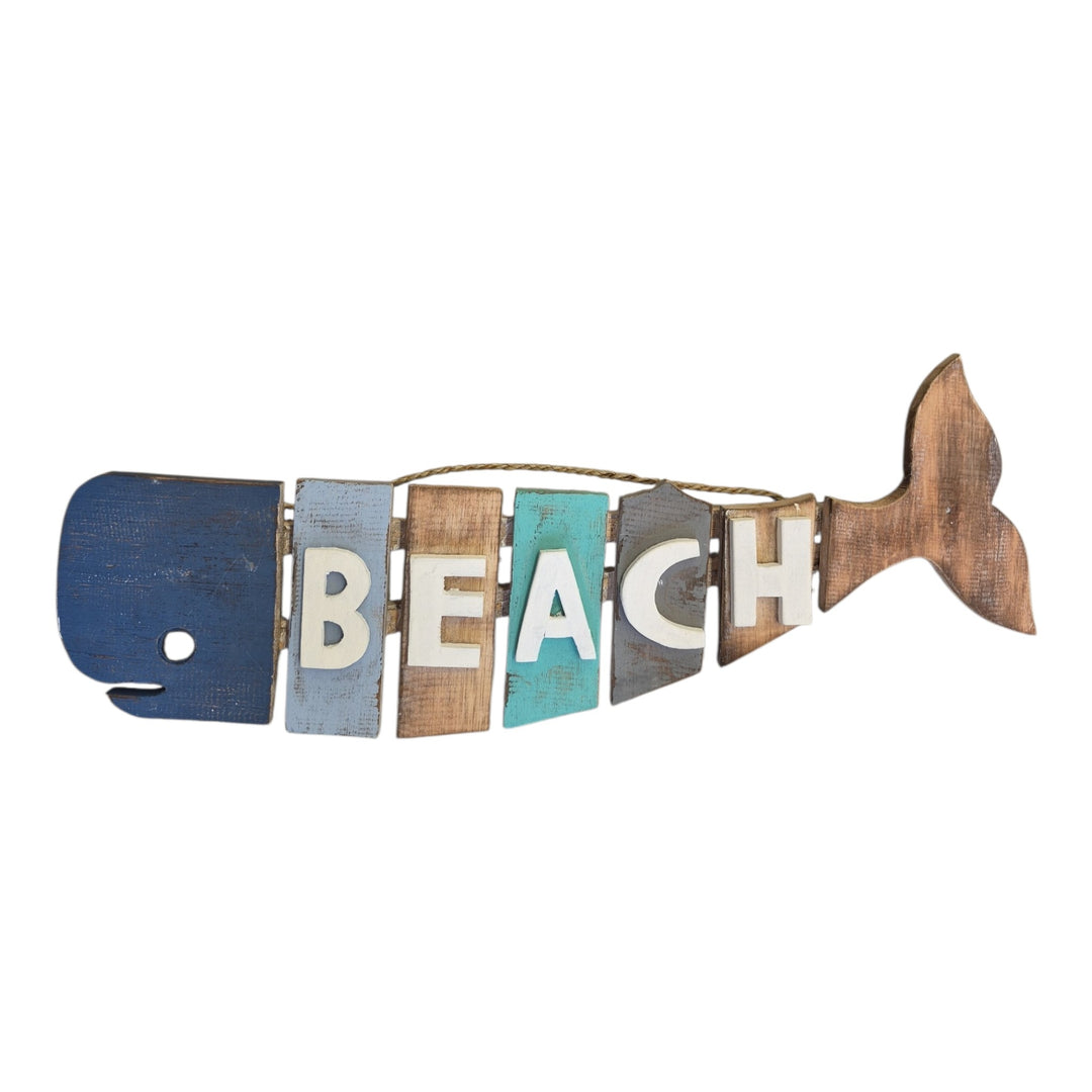 PLACA BALLENA BEACH 60CM COD:117935