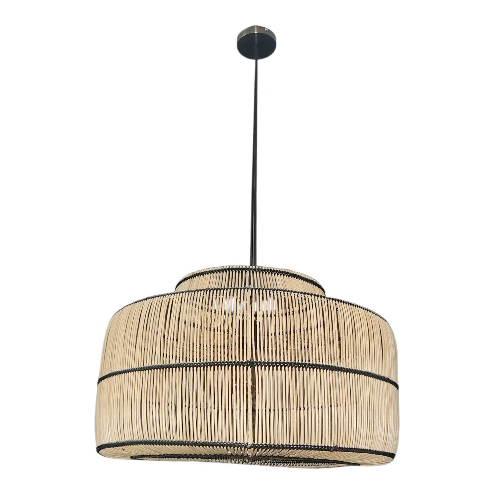 LÁMPARA  RATTAN GRANDE