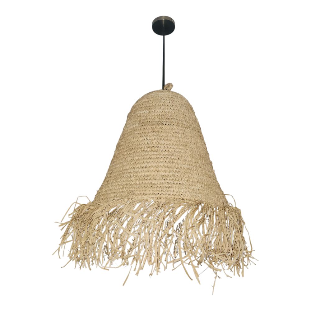 LÁMPARA COLGANTE RATTAN YUTE 50CM