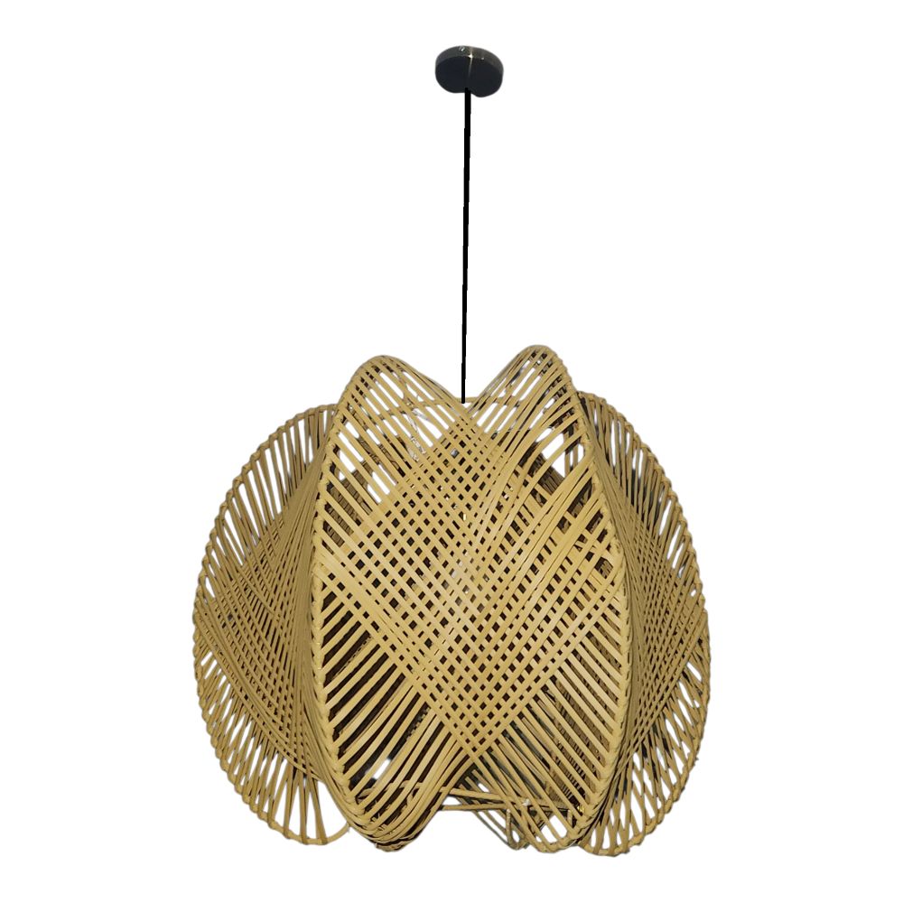 LÁMPARA RATTAN SINTÉTICO 60CM
