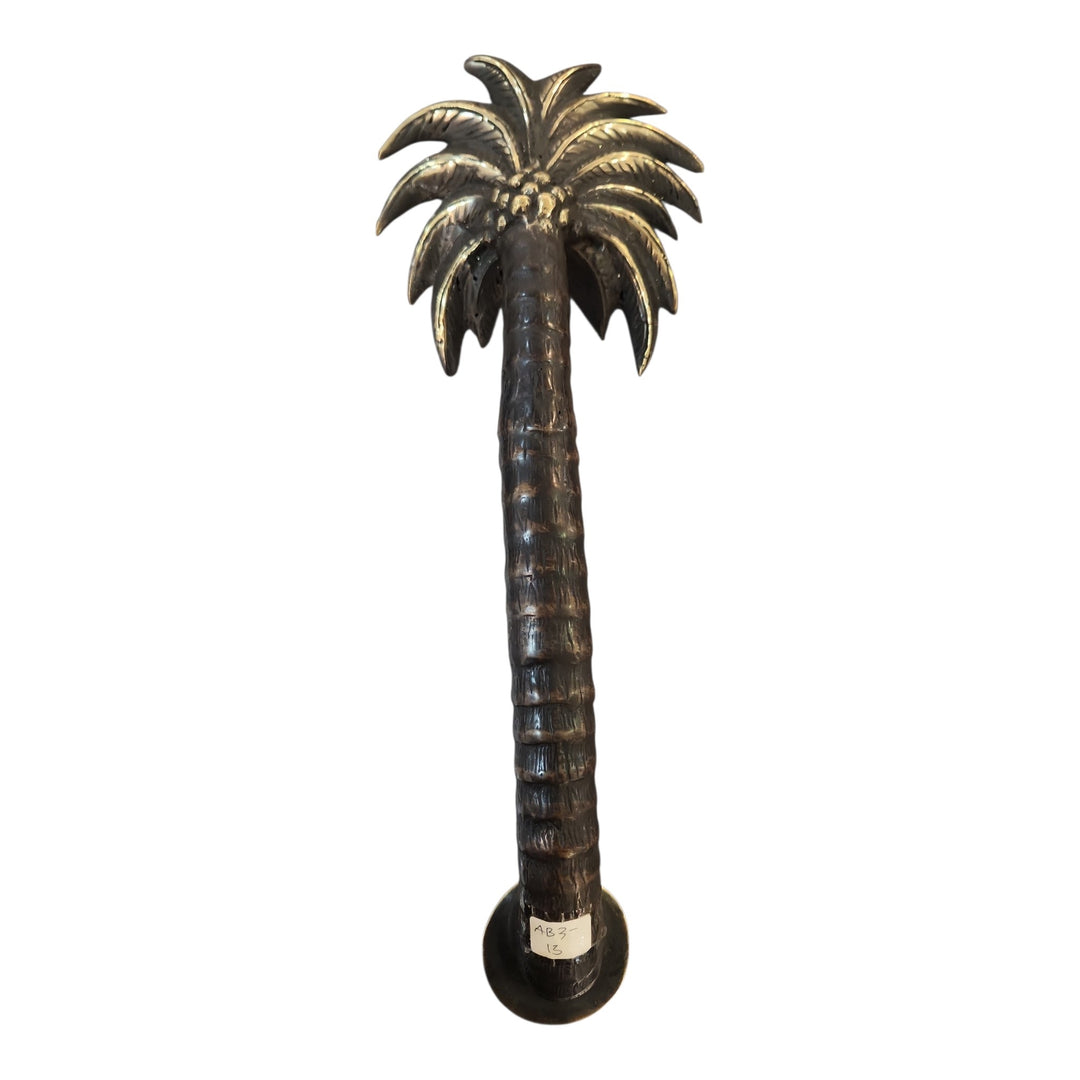 AGARADERA DE PALMA BRONCE 40X14X7CM COD:118043