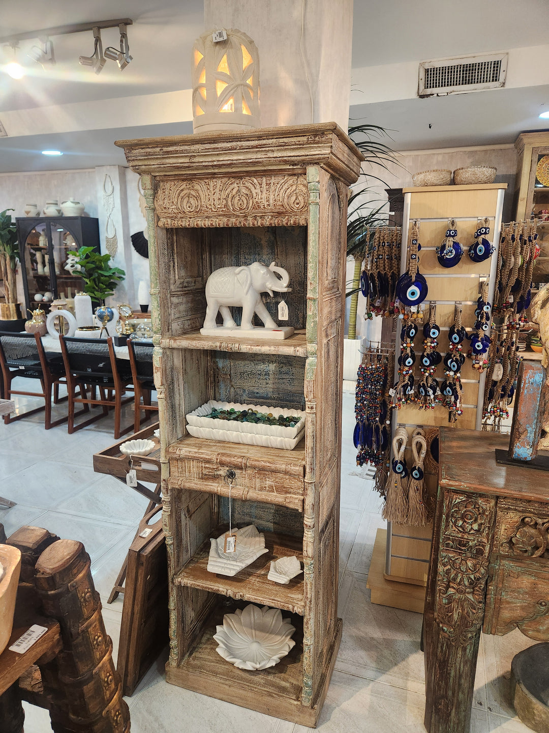 LÁMPARA DE PIEDRA 29X20CM