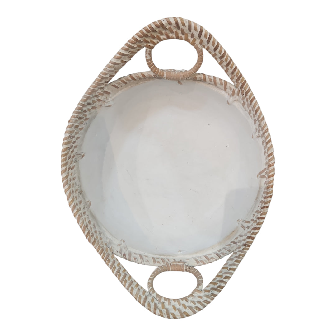 BOWL RATTAN 19.5CM
