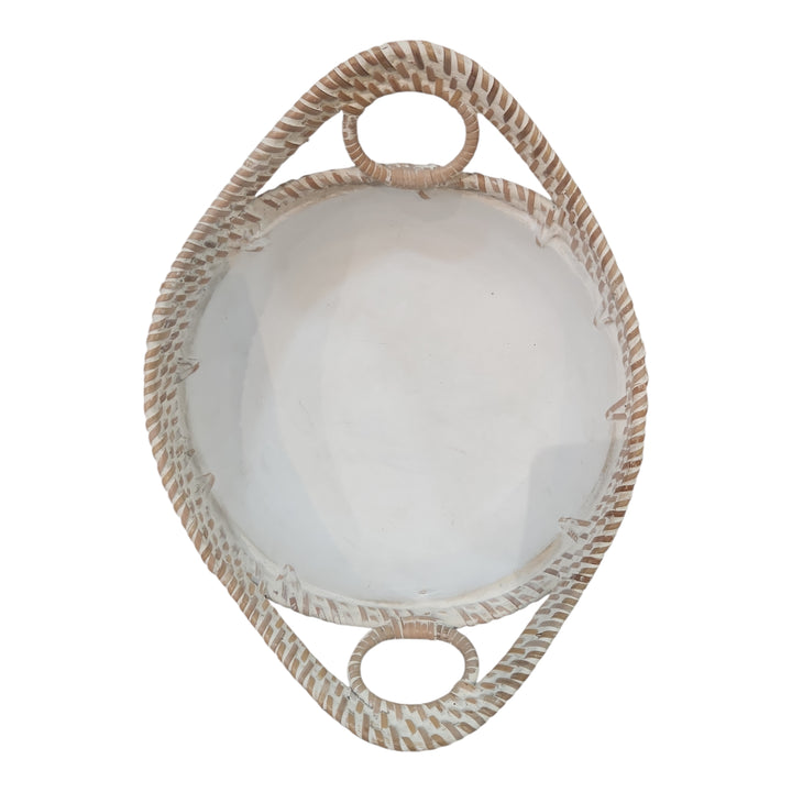 BOWL RATTAN 19.5CM