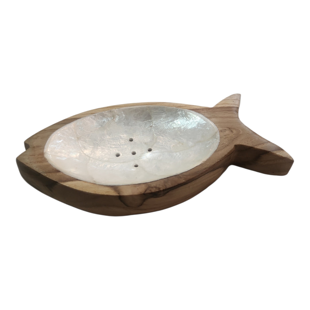 JABONERA CAPIZ PEZ 18X8.5CM