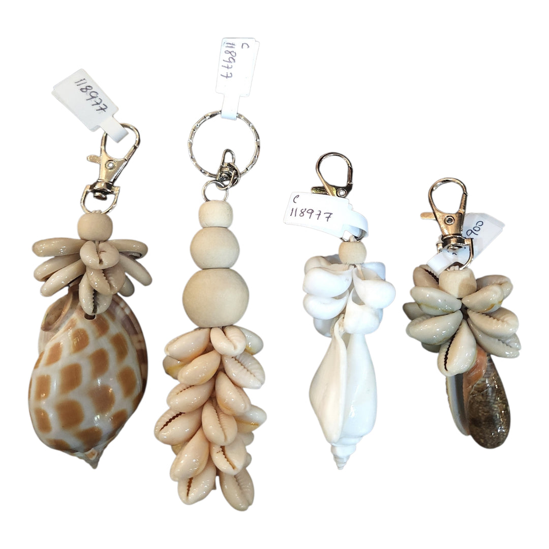 LLAVERO CARACOL Y BORLA SURTIDO