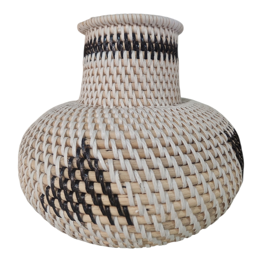 JARRÓN TEJIDO 20 CM SURTIDO