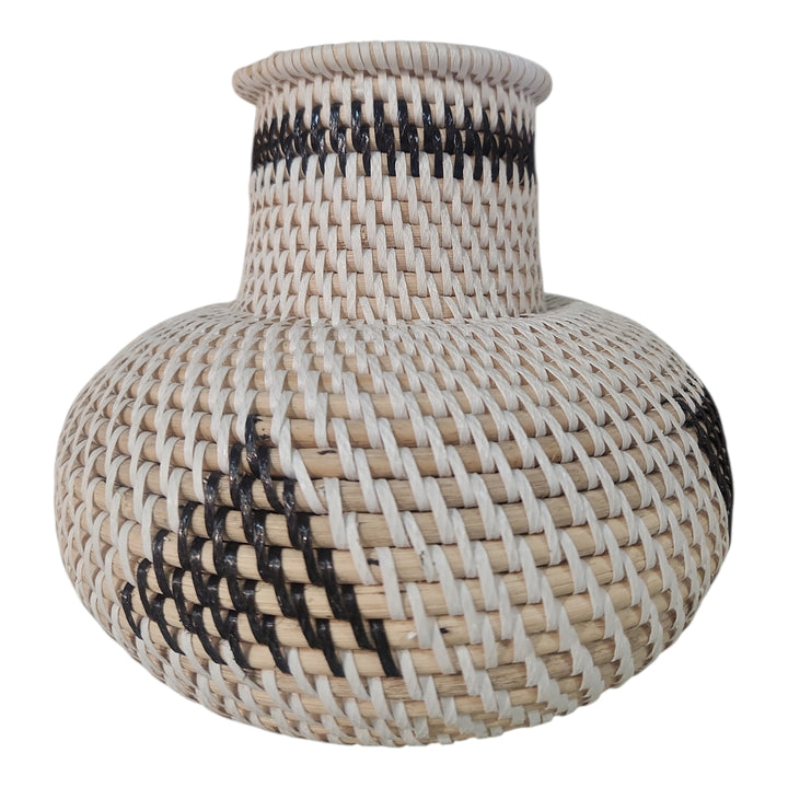 JARRÓN TEJIDO 20 CM SURTIDO