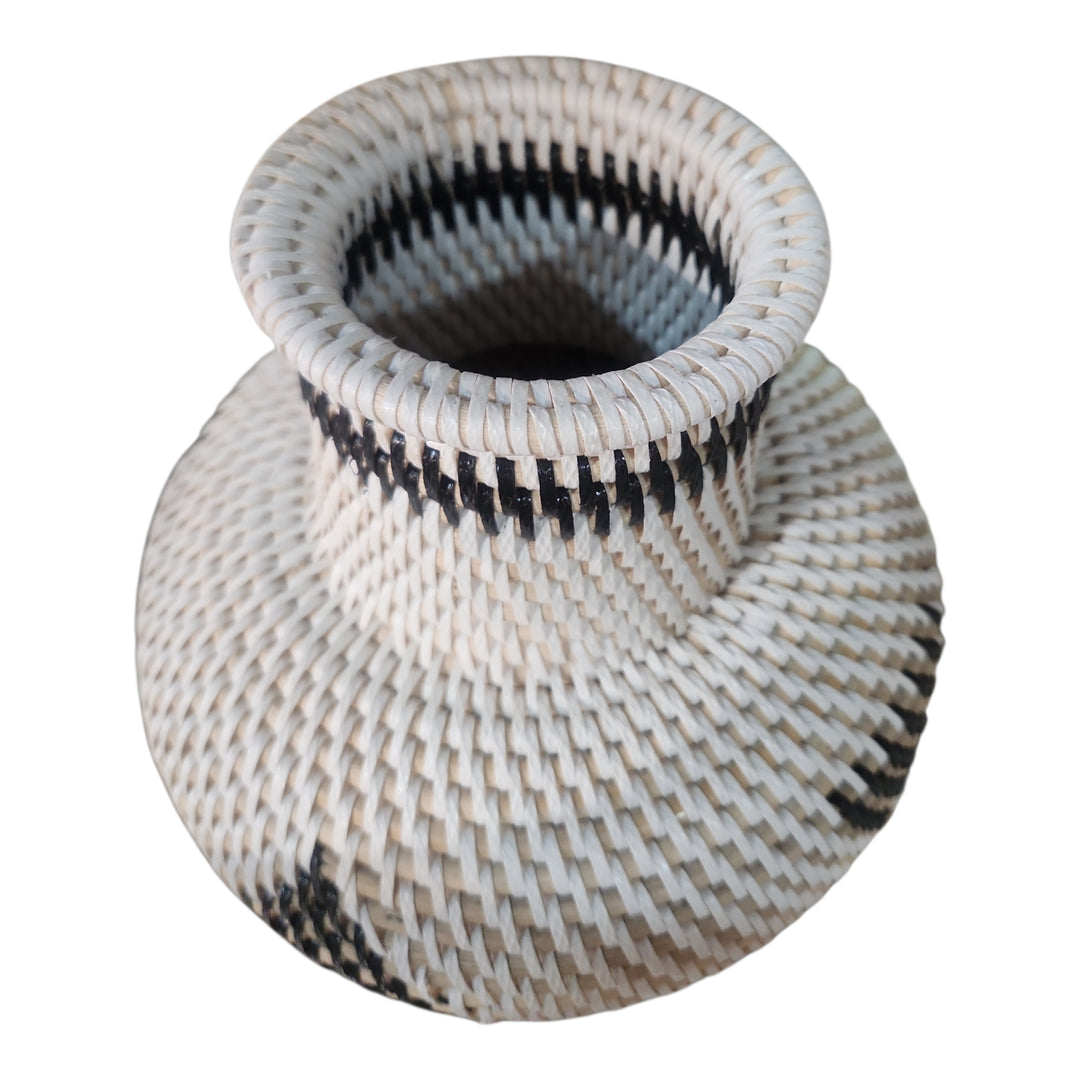 JARRÓN TEJIDO 20 CM SURTIDO