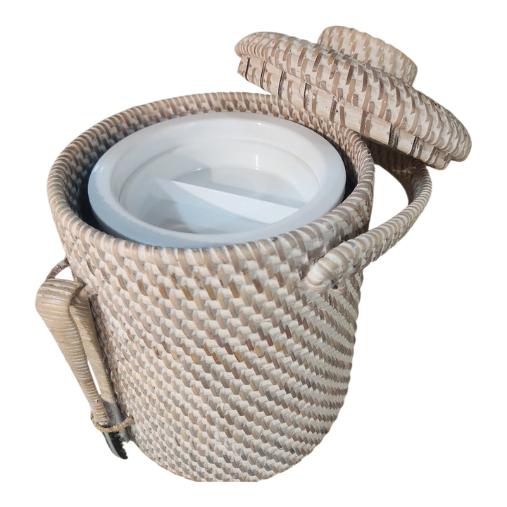 HIELERA TEJIDA RATTAN 24CM SURTIDA