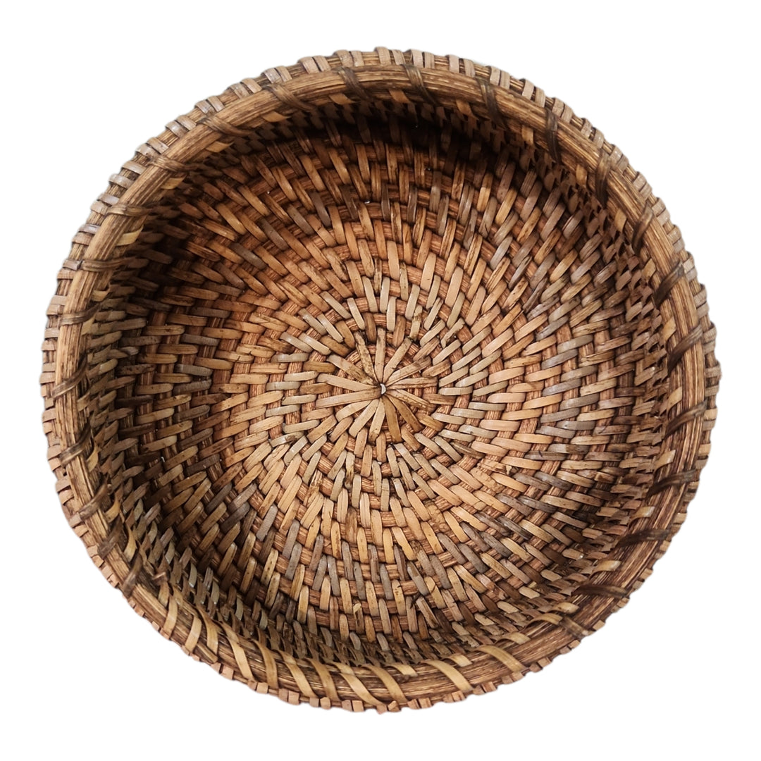 CAJA TEJIDA CON TAPA 14.5X14.5X6.5CM