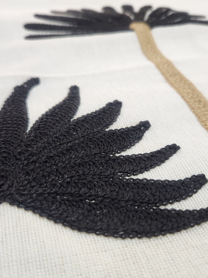 FUNDA DE COJIN 3 PALMAS 46X46CM