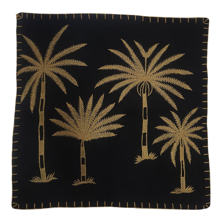 FUNDA COJÍN PALMA COMPLETA 46X46CM