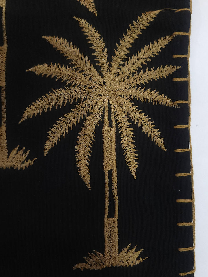 FUNDA COJÍN PALMA COMPLETA 46X46CM