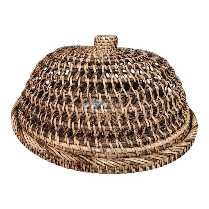 CANASTO DE RATTAN 30CM COD:119261