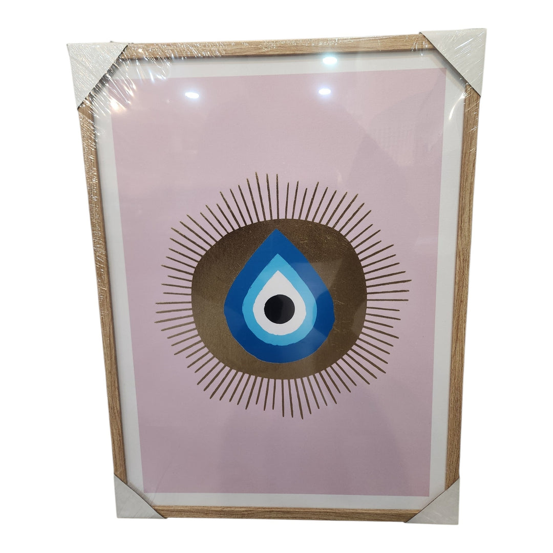 CUADRO OJO TURCO 45X60X2,5CM