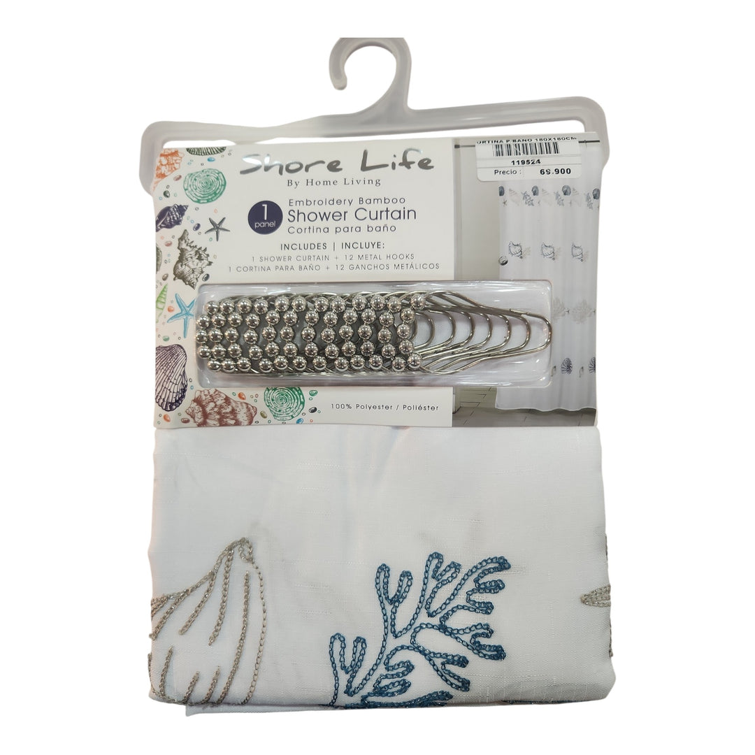 CORTINA PARA BAÑO 180X180CM