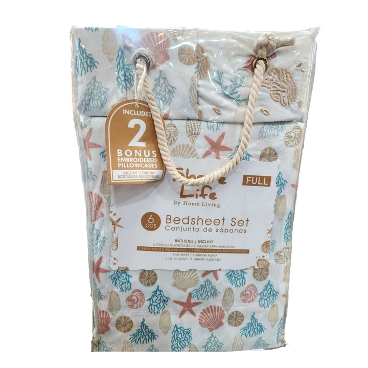 SÁBANAS FULL/DOBLE 4PCS SURTIDA 203X243CM