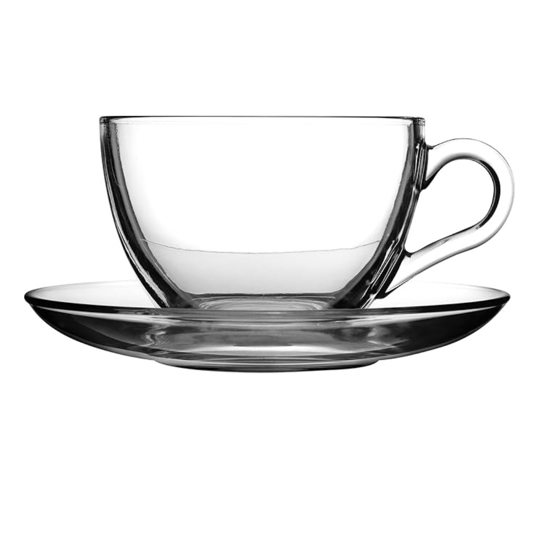 JGO TAZA CON PLATO 6PCS/ 8OZ COD:119597