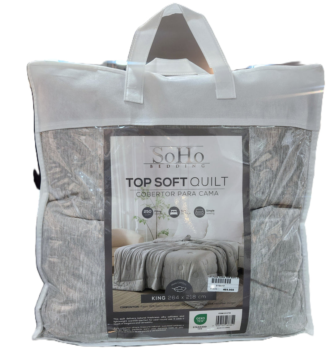 COBERTOR PARA CAMA TOP SOFT  KING COD:119977