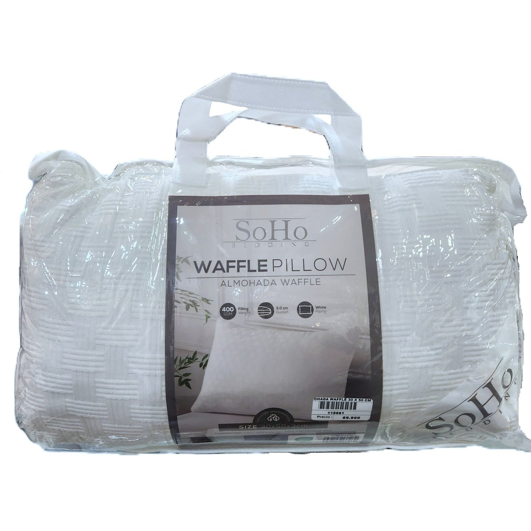 ALMOHADA WAFFLE 30 X 50 CM 400gr