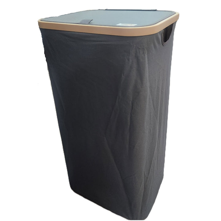 CANASTA PARA ROPA 40.5X33X75CM GRIS