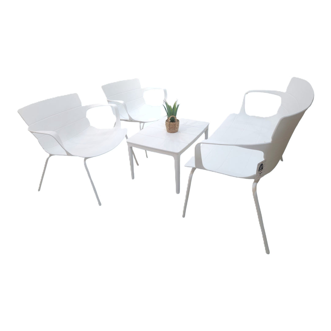 JGO DE 2 SILLAS SOFA MESA