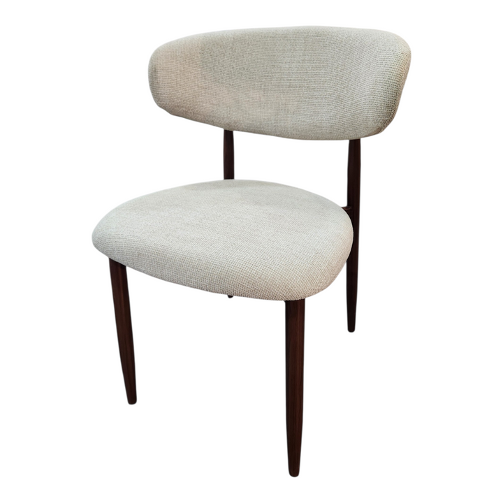 SILLA DE COMEDOR BEIGE 76X52X52CM COD:120066