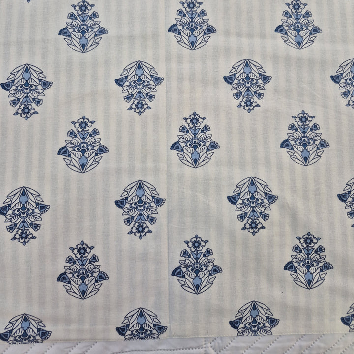 SET PIE DE CAMA + 2 FUNDA COJINES CAMA 50X270CM COD:120212