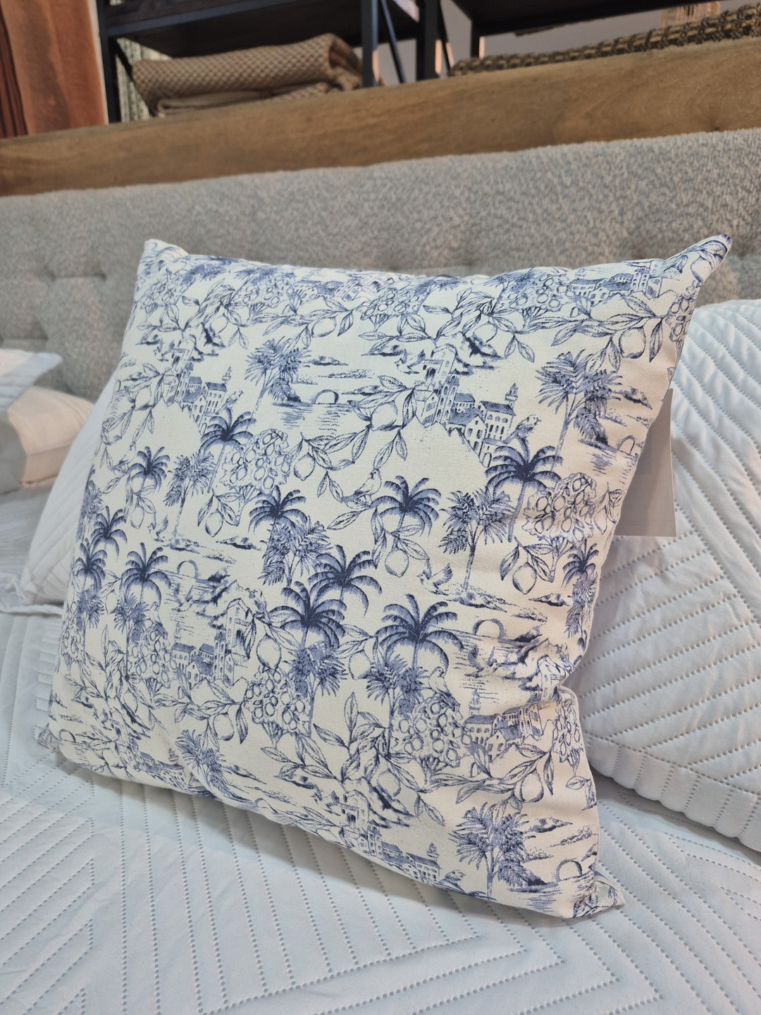 SET PIE DE CAMA + 2 FUNDA COJINES CAMA 50X270CM COD:120217