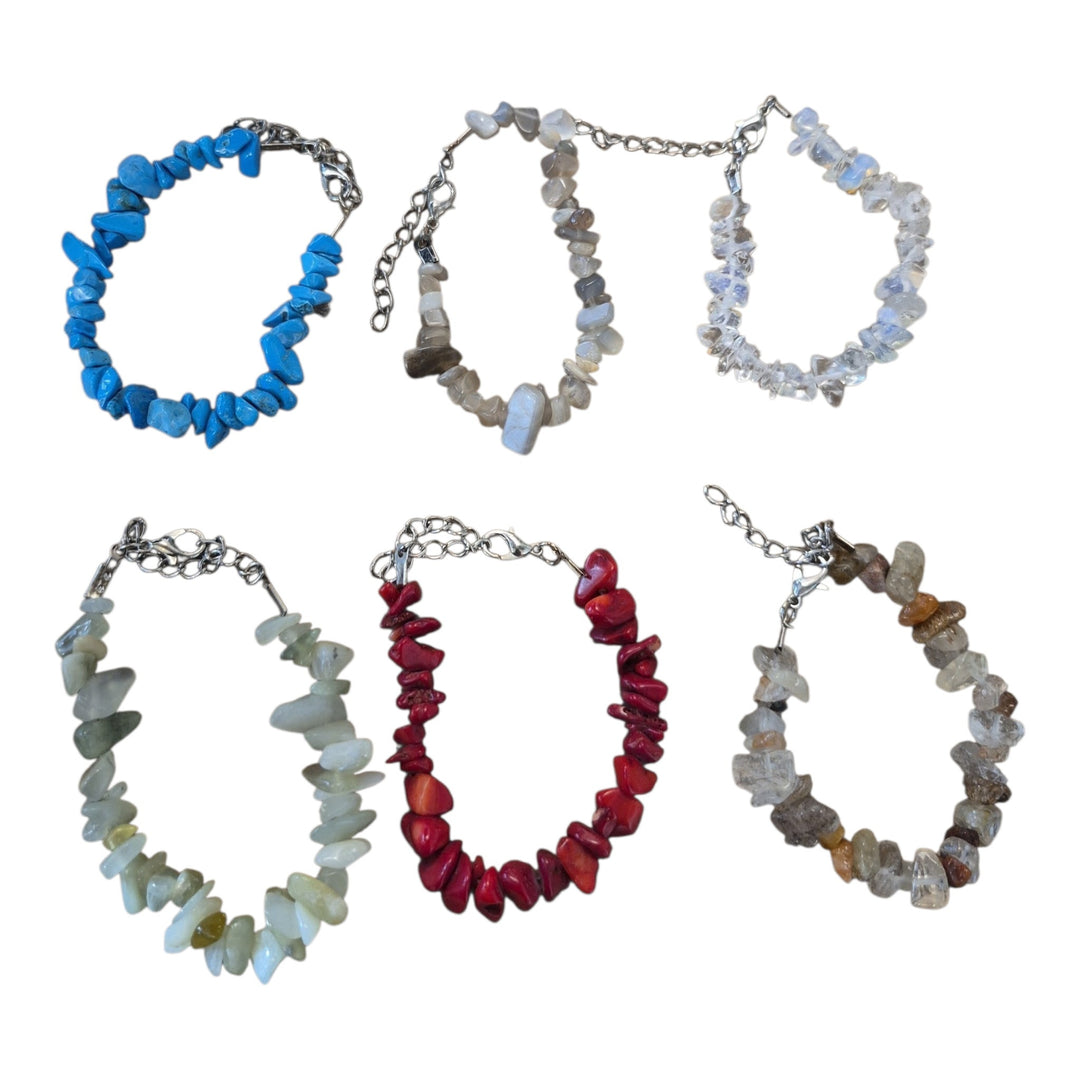 PULSERA DE PIEDRAS SURTIDA COD:120404