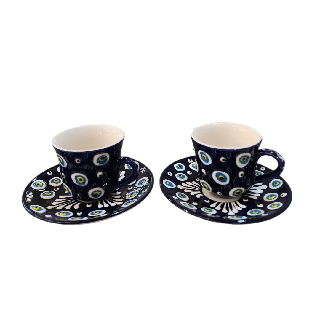 SET DE 2 TAZAS TÉ TURCO SURTIDAS COD:120408