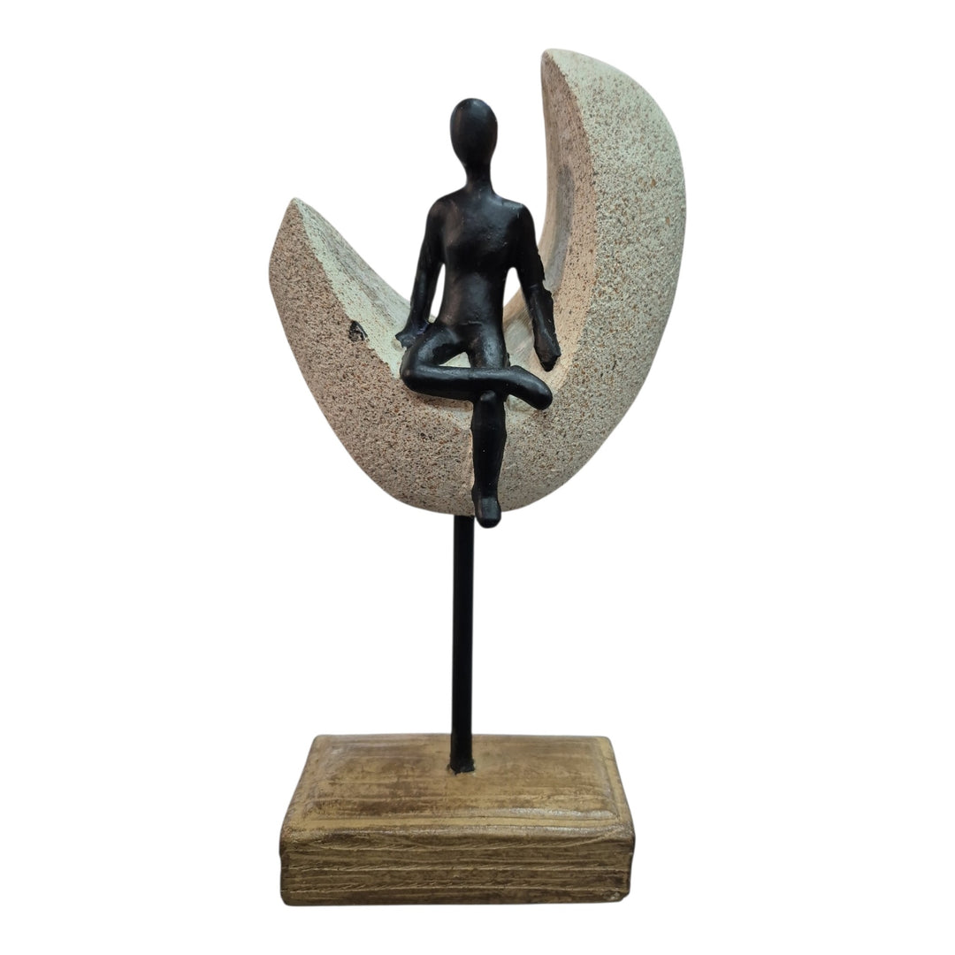 FIGURA ABSTRACTA DECOR  23x12x4CM COD:120650