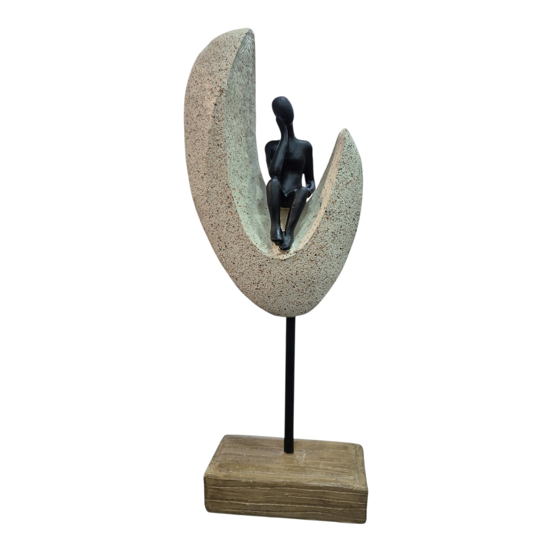 FIGURA ABSTRACTA DECOR 28x8x5CM COD:120651