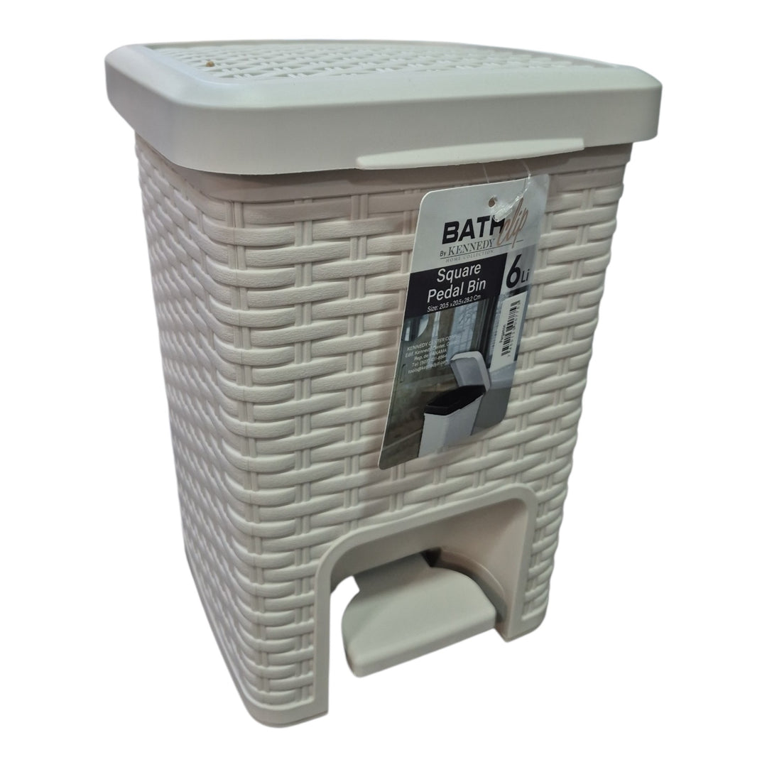 PAPELERA 20.5x20.5x28.2CM COD:121080