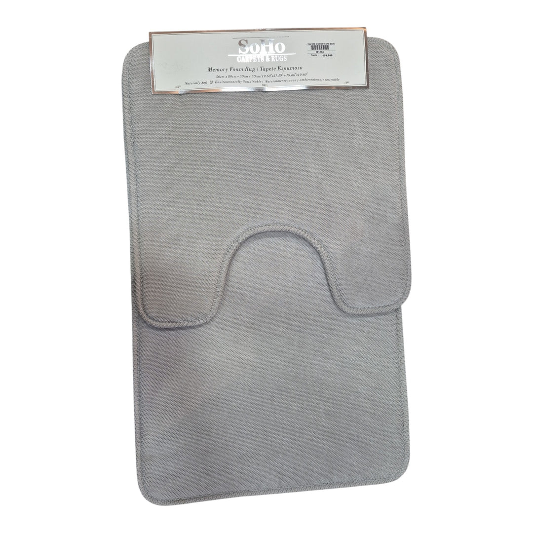 JGO/TAPETE MEMORY 2PC BAÑO COD:121104