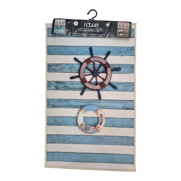 TAPETE OCEANO 50X80CM SURTIDO COD:121126