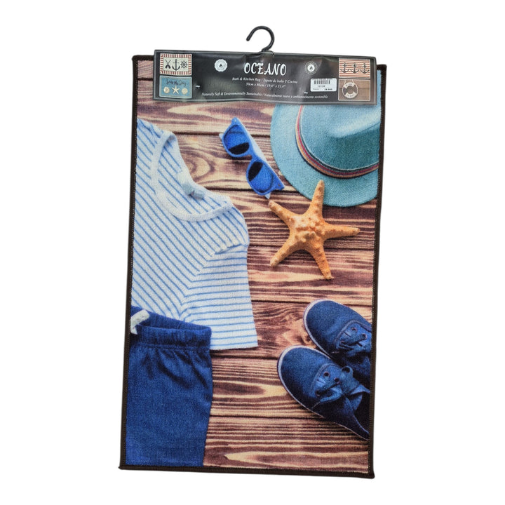 TAPETE OCEANO 50X80CM SURTIDO COD:121126