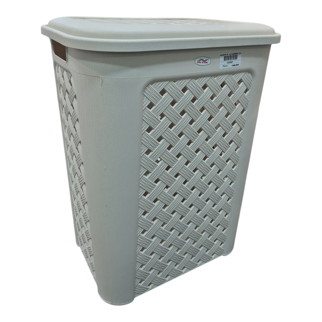 CANASTA P/ LAVANDERIA 50L COD:121607