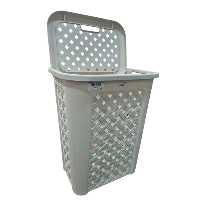 CANASTA P/ LAVANDERIA 30L 37x29x48CM COD:121608
