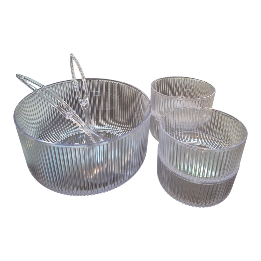 SET ENSALADERA 7 PCS ACRÍLICO COD:121644