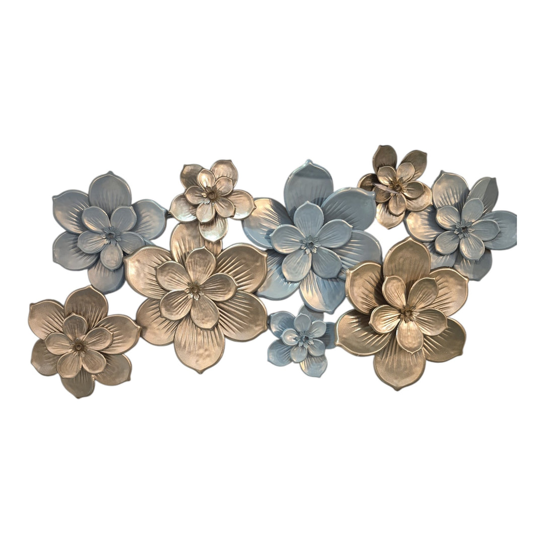 PLACA FLORES 111.5X8.9X52CM COD:121815