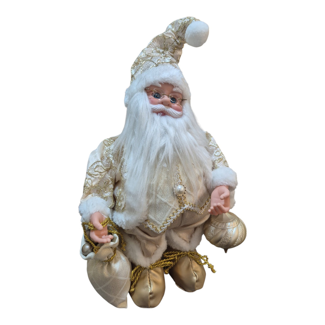 SANTA DE PIE C/MUS C/MOV 38CM COD:121922