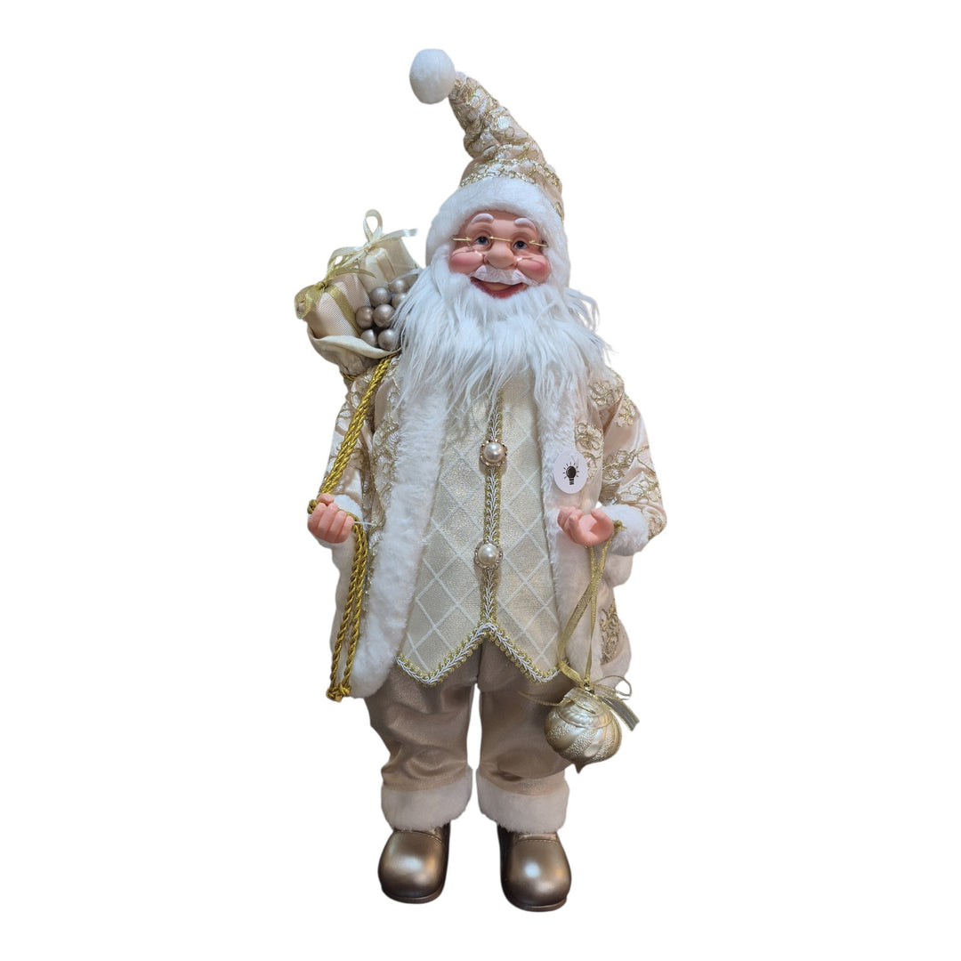 SANTA DECOR LED A/BAT2 70X20X17CM COD:121930