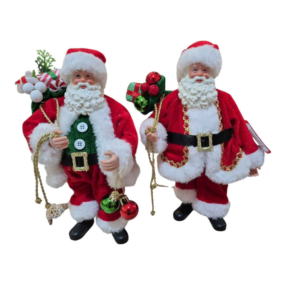 SANTA PEQ SURT 27x11x10CM COD:121942