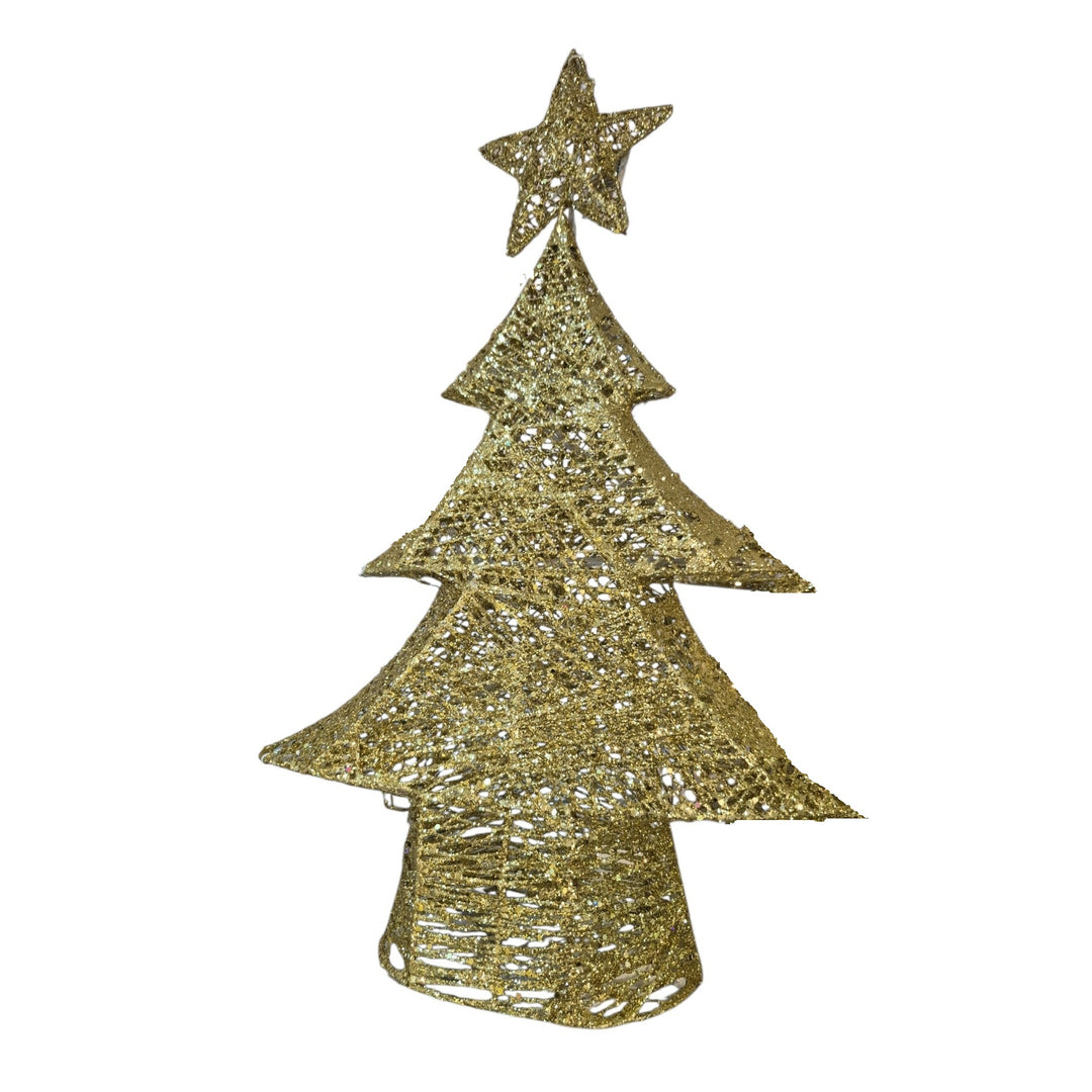 ARBOL DE NAVIDAD DE HILO DE  ALGODÓN DE 60CM COD:122252