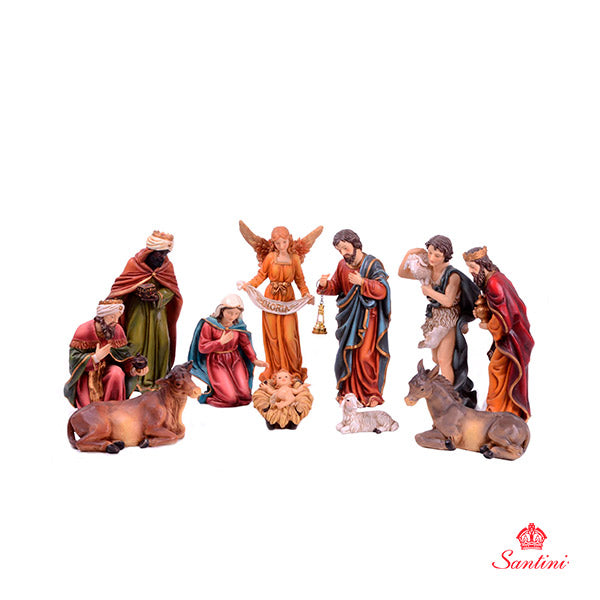 PESEBRE O NACIMIENTO NAVIDEÑO 11pcs COD:122278