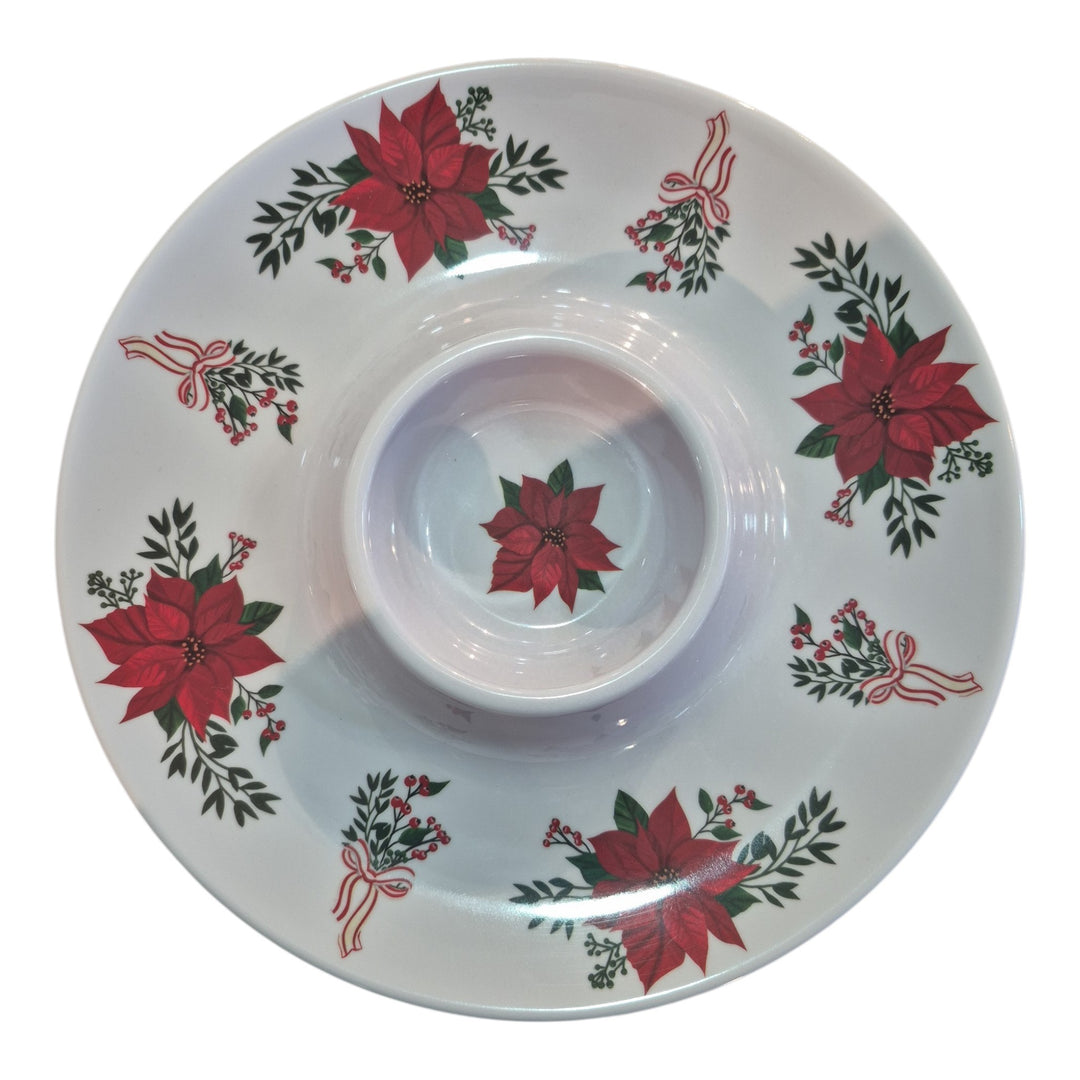 PLATO P/DIP NAVIDAD 33X33X3.8CM COD:122433